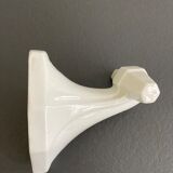 art deco porcelain coat hook