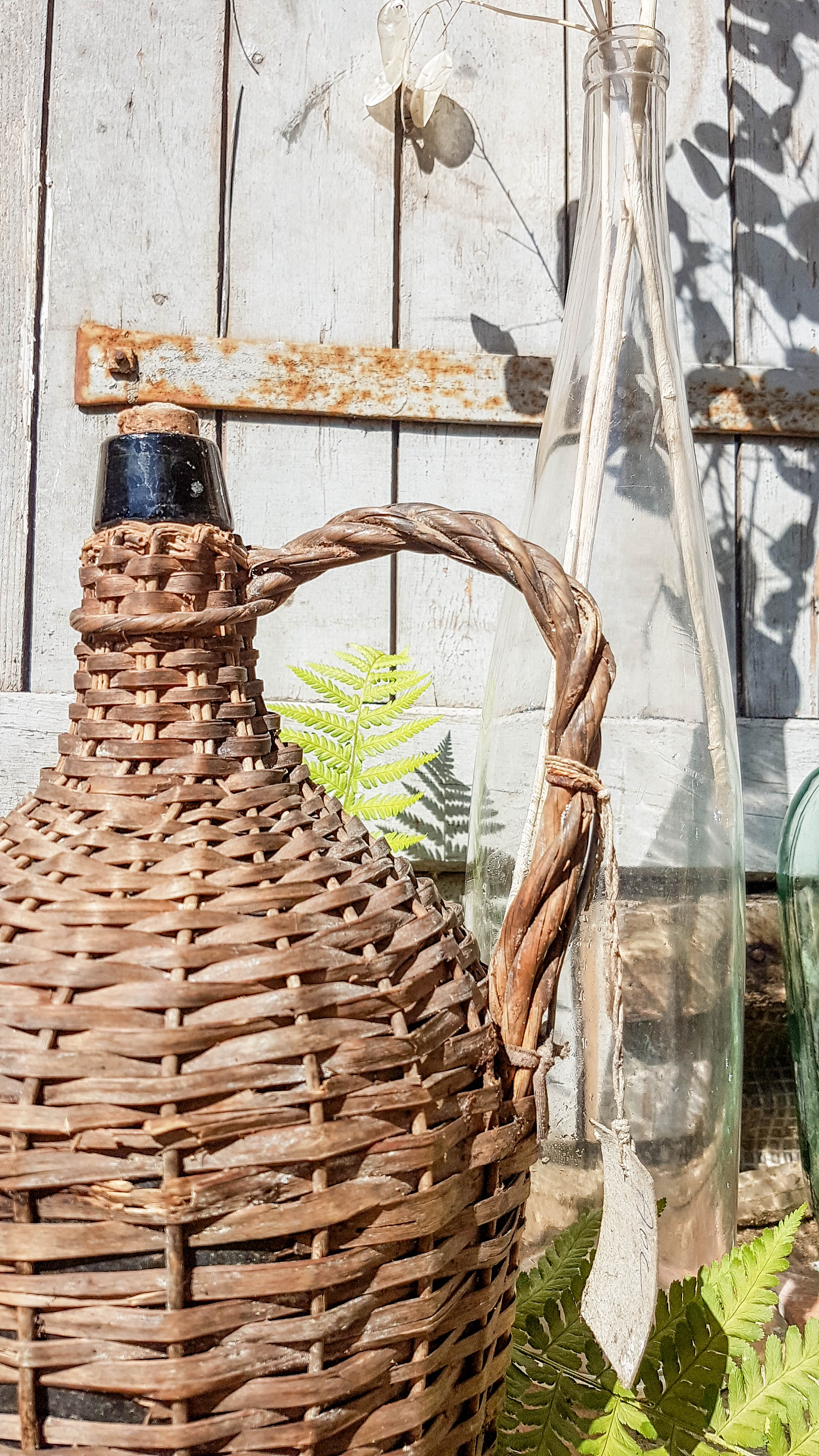Vintage demijohn