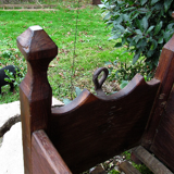 Berceau antique Français balançant 1900