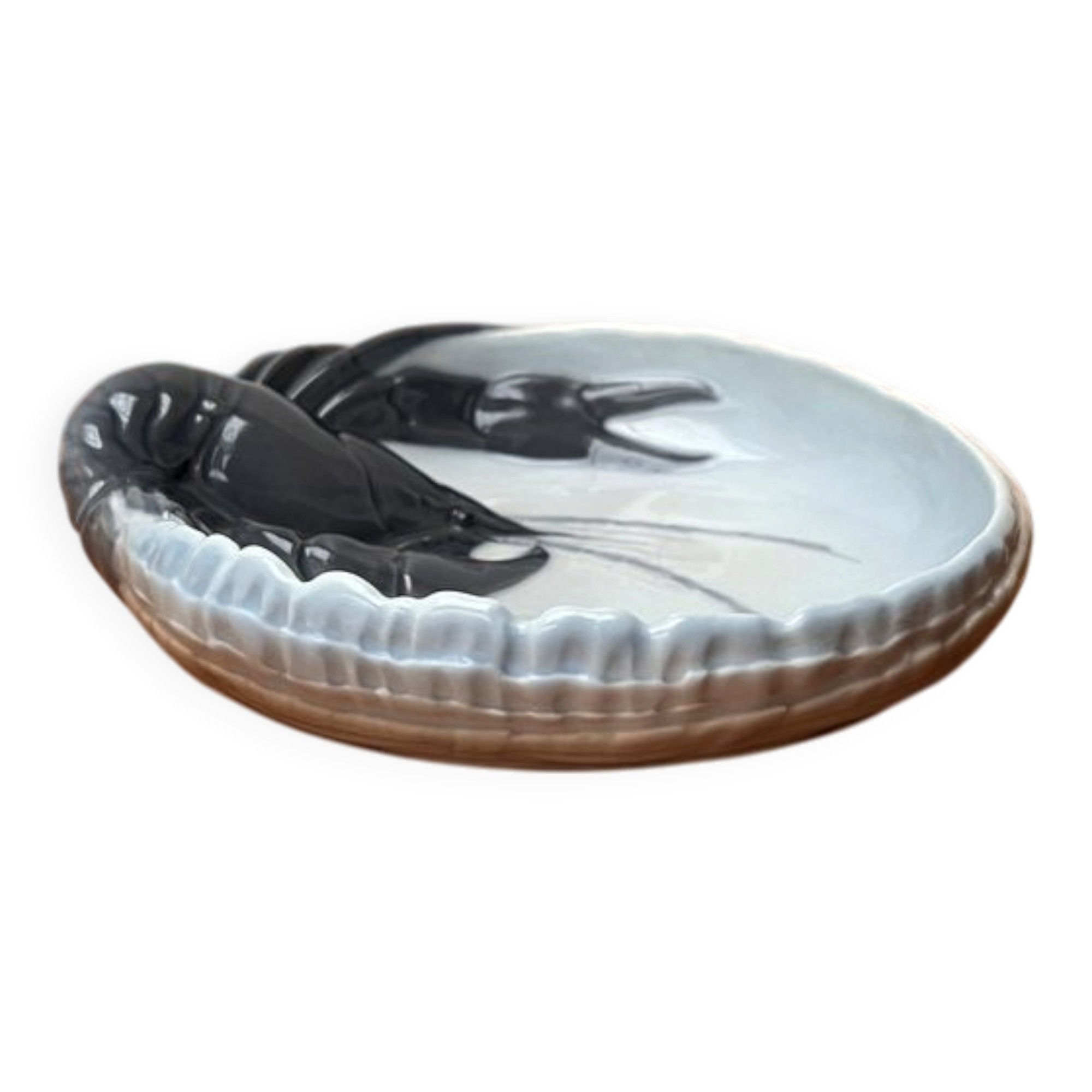 Danish Porcelain Lobster by Erik Nielsen for Royal Copenhagen