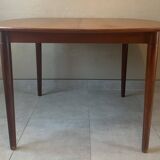 Scandinavian extendable teak dining table by alf aarseth