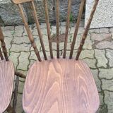 Pair of Baumann, Tacoma, vintage chairs, 1960s