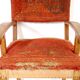 Fauteuil bridge ancien structure originale projet de tapissier