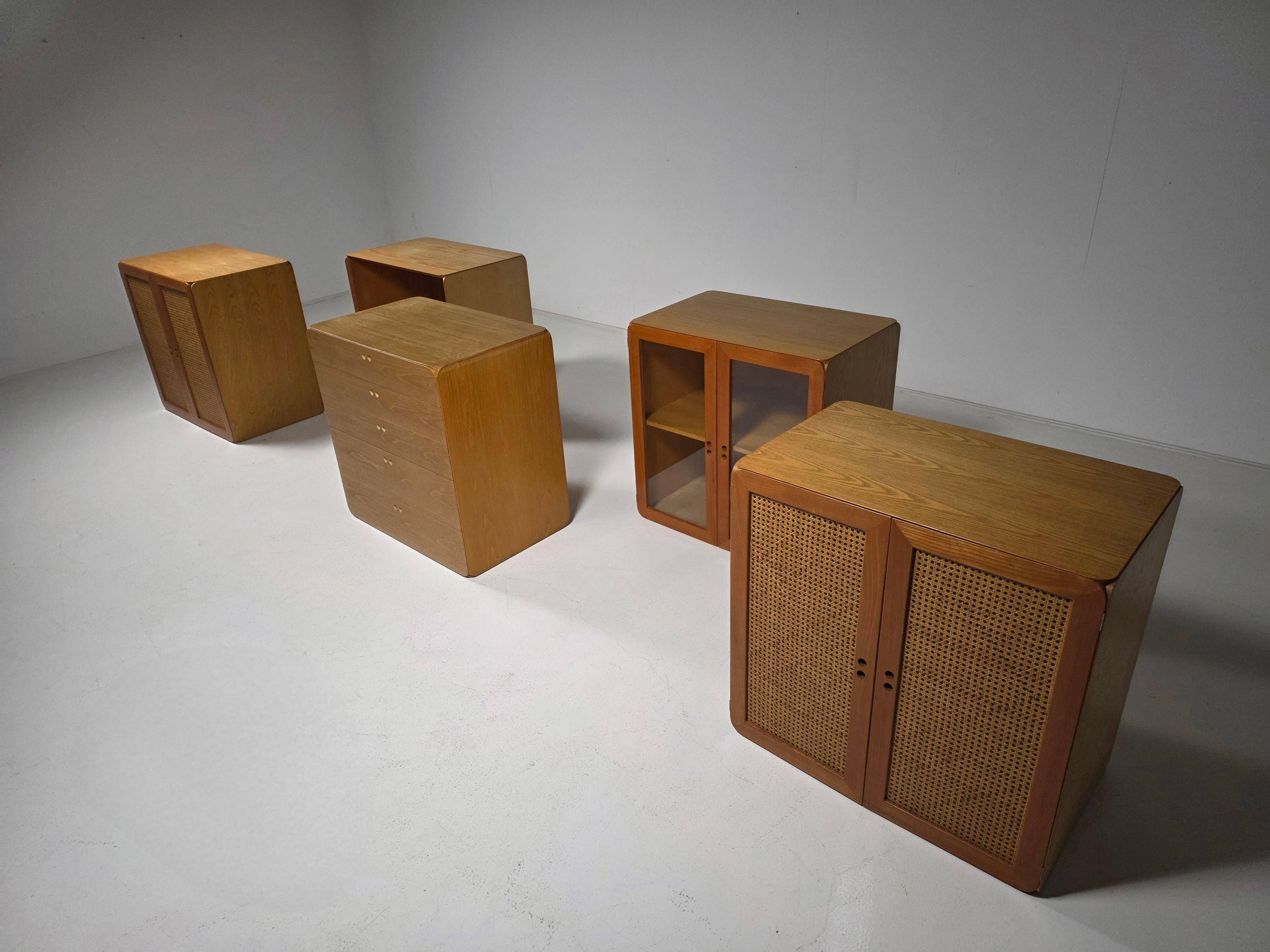 Modular storage furniture "Samara" by Derk Jan de Vries for Maisa, 1970
