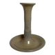 Beige and blue ceramic candlestick