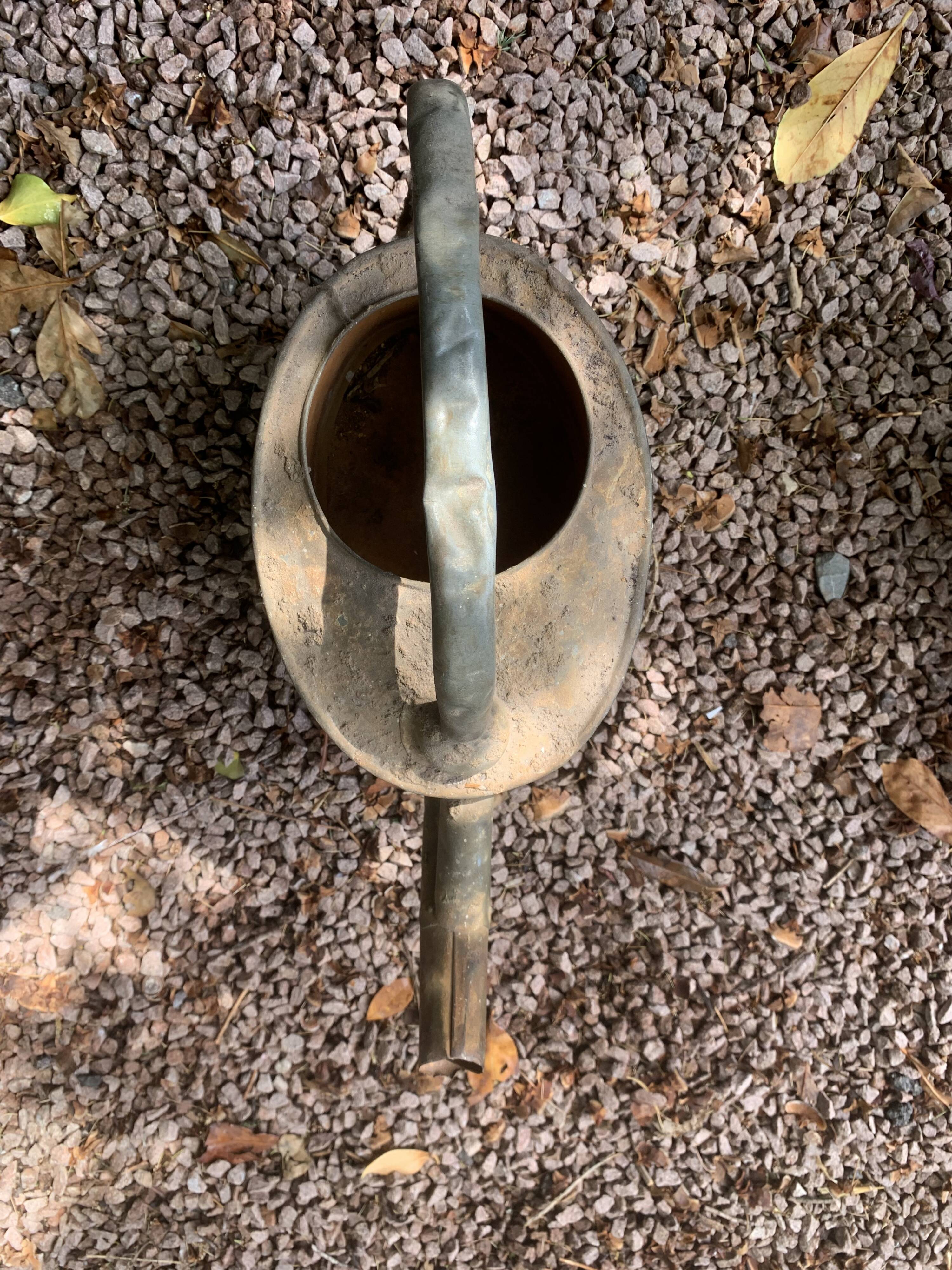 Zinc watering can