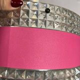 Vintage space age pink chandelier / suspension