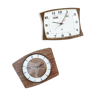 Set of 2 clocks