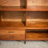 Vintage teak bookcase