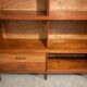 Vintage teak bookcase