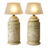 Pair of Jersey Pottery lamp bases