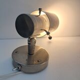 Pair of vintage space age Zodiac reading or bedside wall lamps by Jacques Biny for Lita