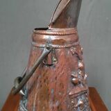 Copper coal bucket