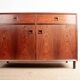Buffet ou petite enfilade Scandinave en Palissandre par Erik Brouer 1960.