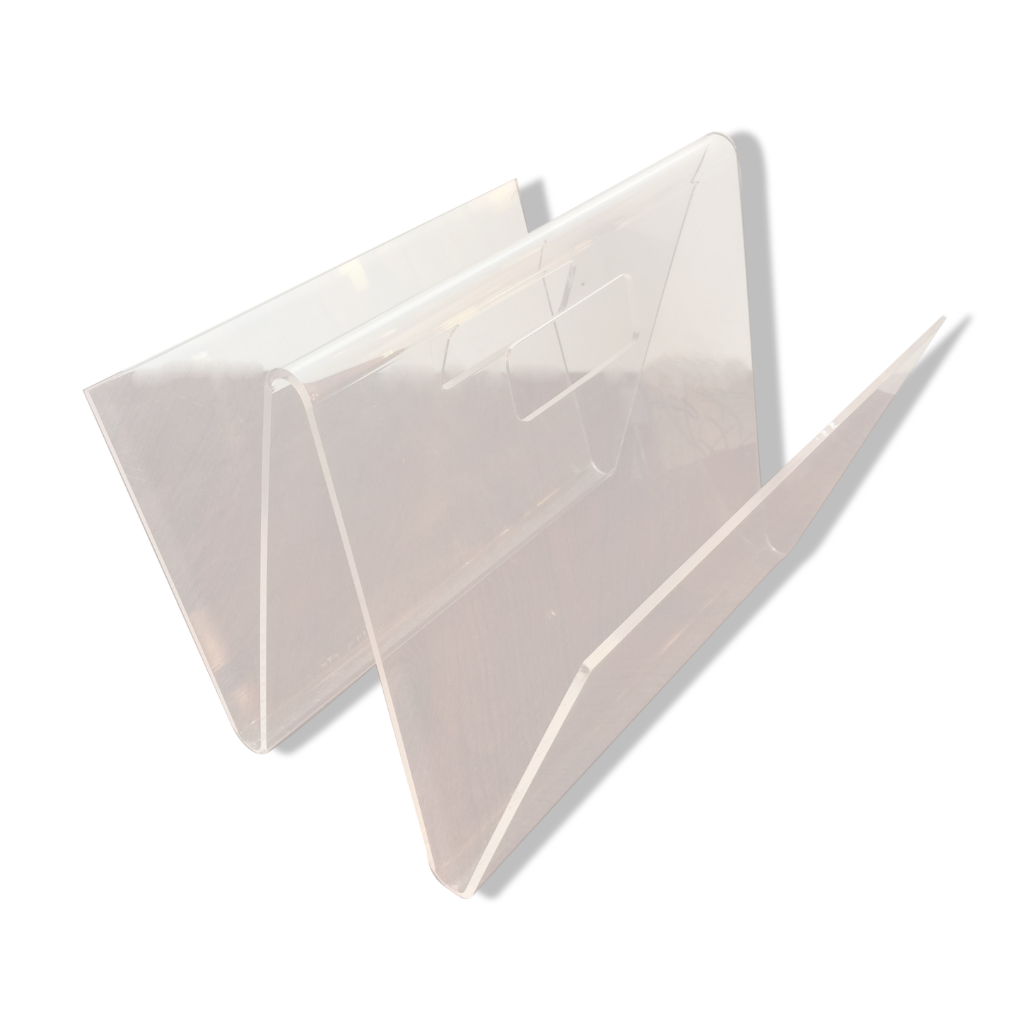 Plexiglas review holder 70s
