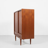 Midcentury Danish higher cabinet in teak by Axel Christensen for ACO Møbler 1960s