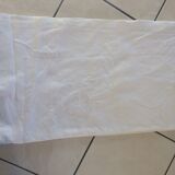 Old sheet with hand embroidery
