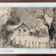 Painting by Gérard ANDRÈS (1930) Watercolored Indian ink Westhoffen Forest