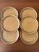 Set of 6 Sarreguemines stoneware plates - vintage stoneware