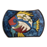 Enameled ceramic empty pocket