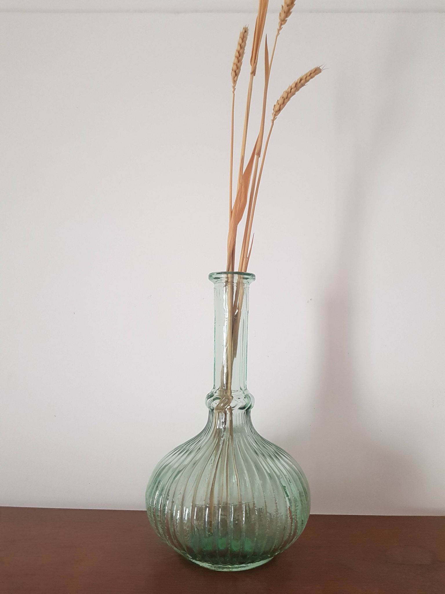 Carafe en verre soufflé