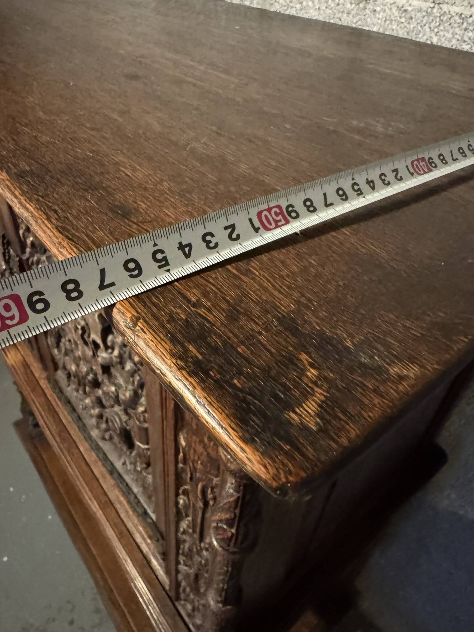 Antique buffet richly carved – Renaissance / Henry II style