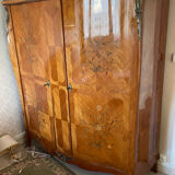 Marquetry cabinet