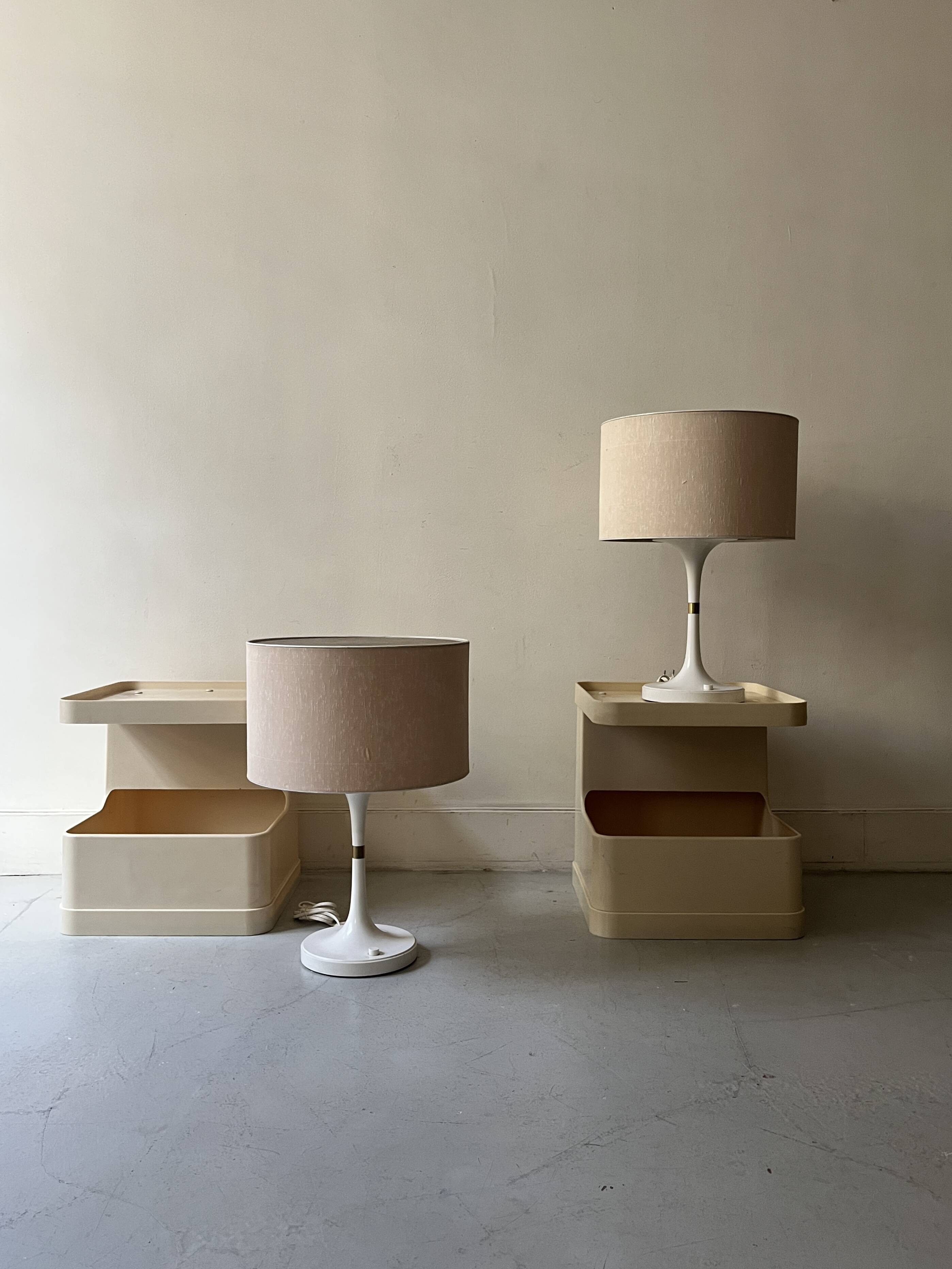 tulip table lamp ERCO, design 1970