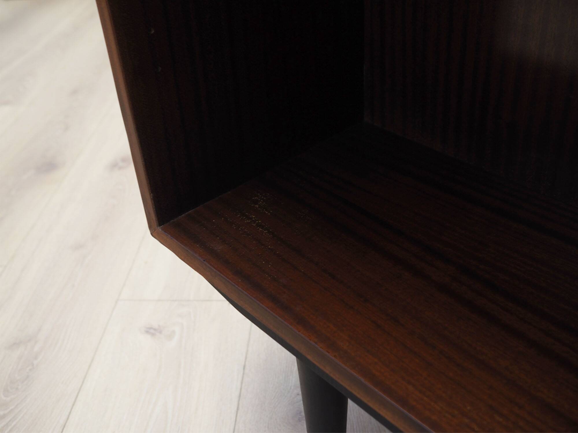 Mahogany bookshelf, Danish design, 1970s, produced by Omann Jun.