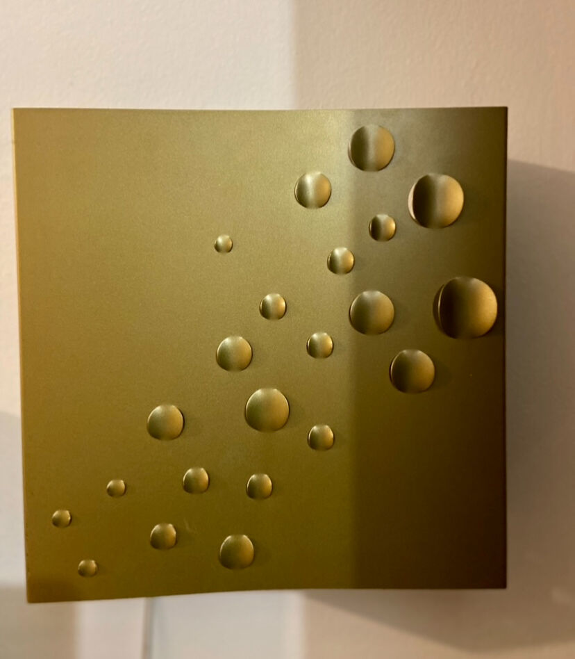 Pair of wall sconces, Evert Jelle Jelles for Raak, Paus base 1960.