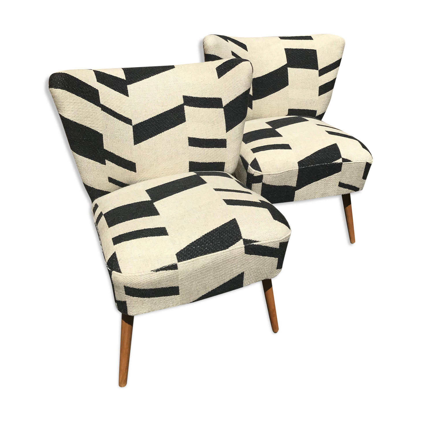 Pair of cocktail chairs