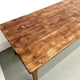 Very large solid pine farmhouse table