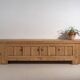 Antique low sideboard in oriental style (circa 1900)