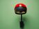 Futurist retro red plug in wall lamp