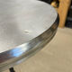 Bistro table with zinc top