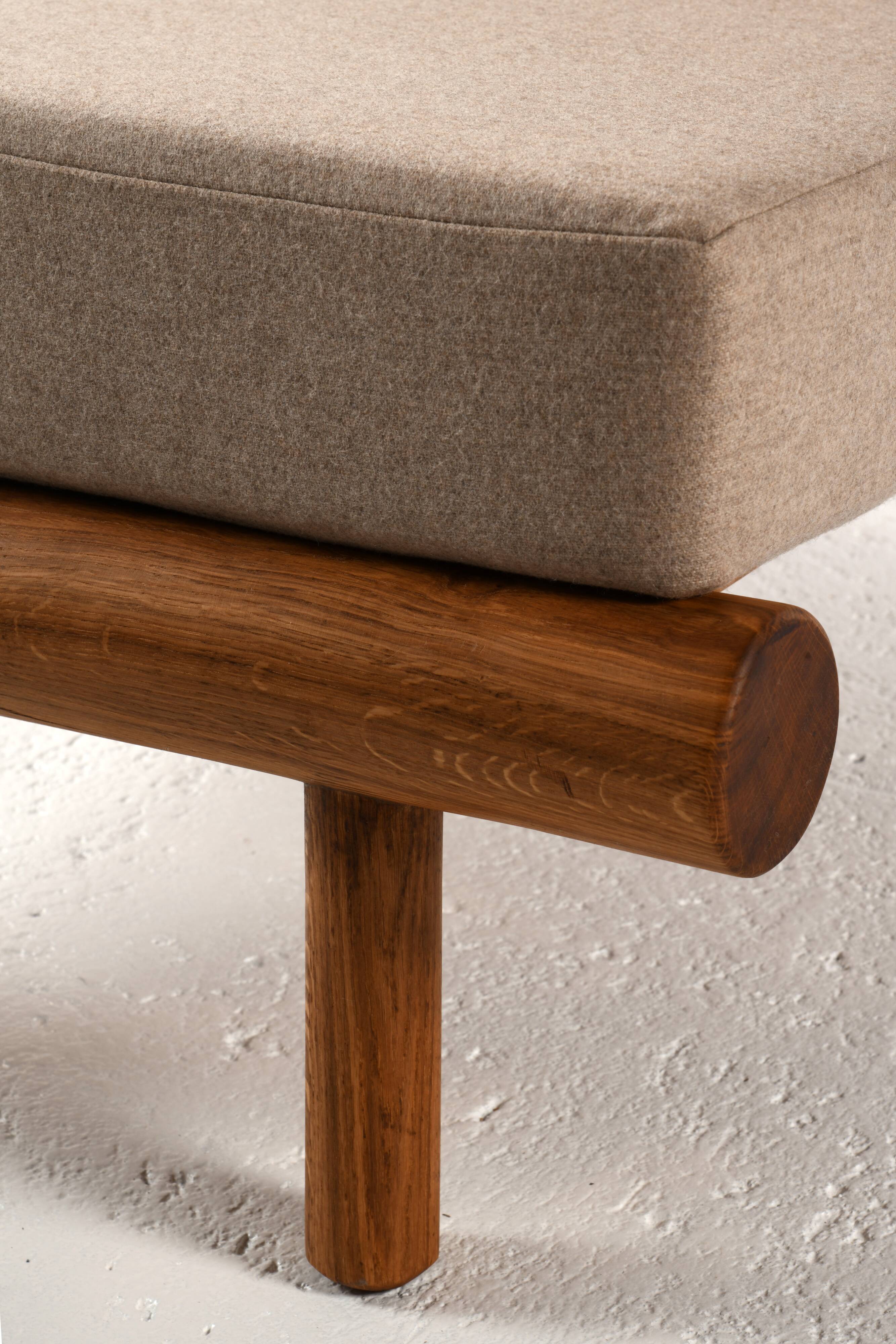 Pair of low chairs called La cachette selected by Charlotte Perriand