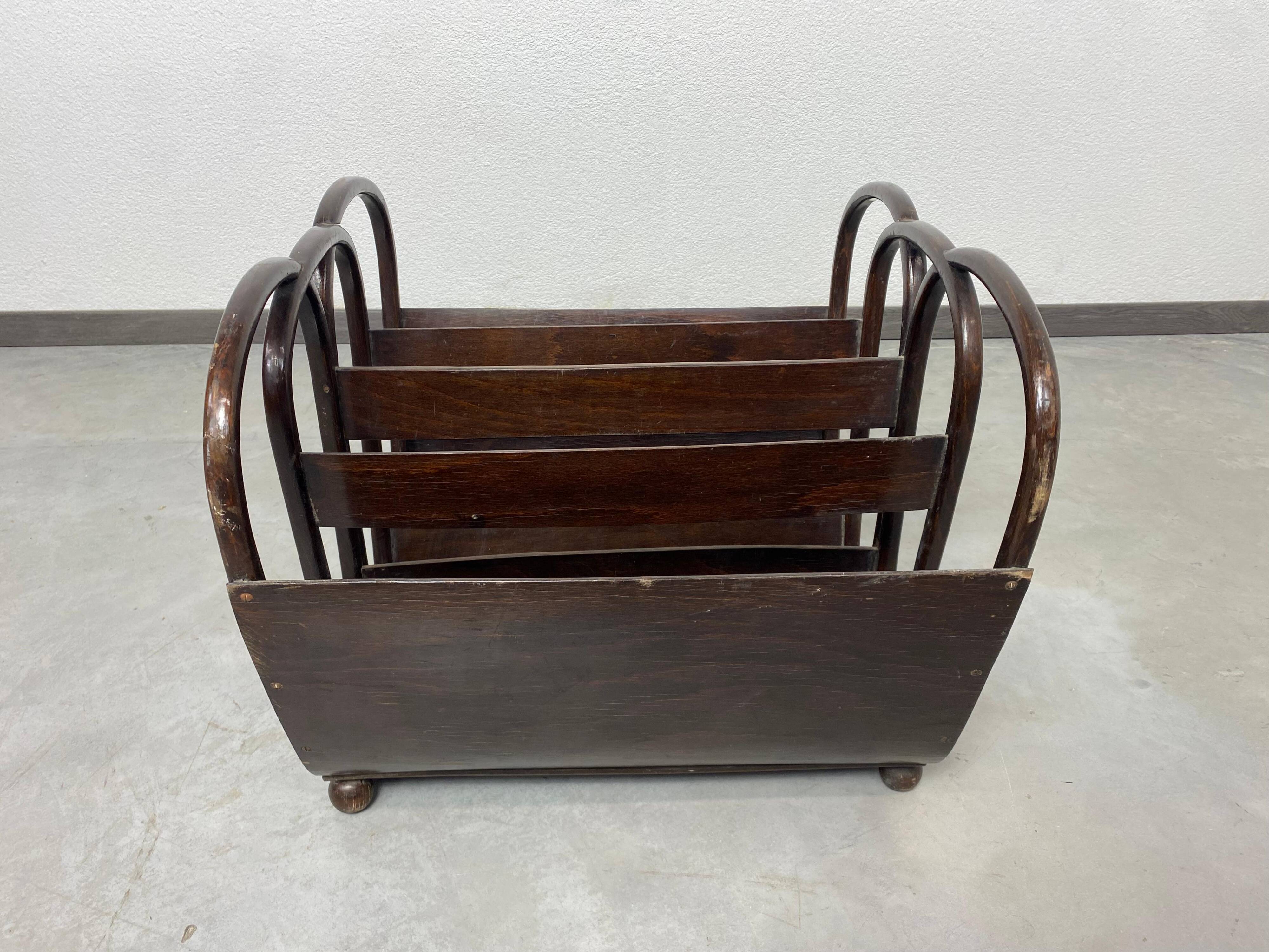 Magazine rack no. 1069 by Koloman Moser for J&J Kohn