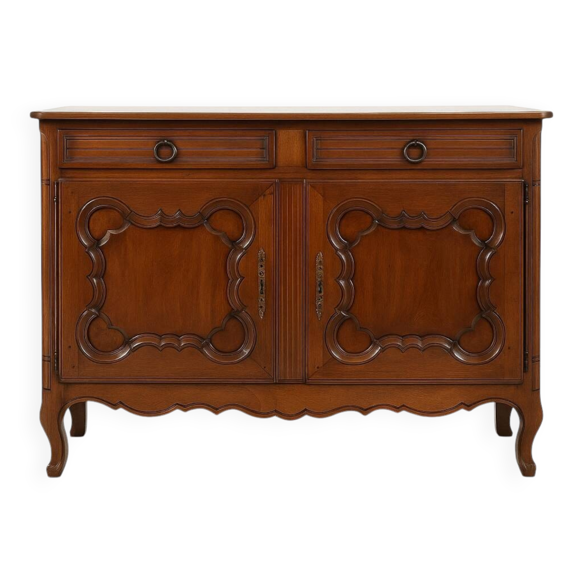 Louis XV style buffet in solid oak