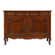 Louis XV style buffet in solid oak