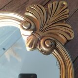 Mirror Rocaille gilded 42x74cm