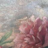 Ancient peonies painting