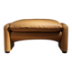 Leather Ottoman ‚Maralunga‘ by Vico Magistretti for Cassina | Italy 1973
