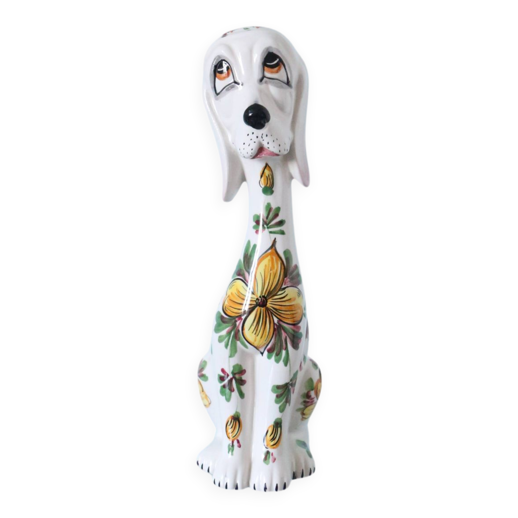 Adorable Italian ceramic figurine, vintage