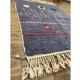Handmade Berber rug in wool 3 x 2 m