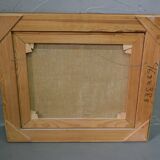 Axel Hamborn (1892-1971) Swedish modern landscape, 1960s, oil on canvas, framed