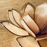 Fleur de lotus nacre et laiton