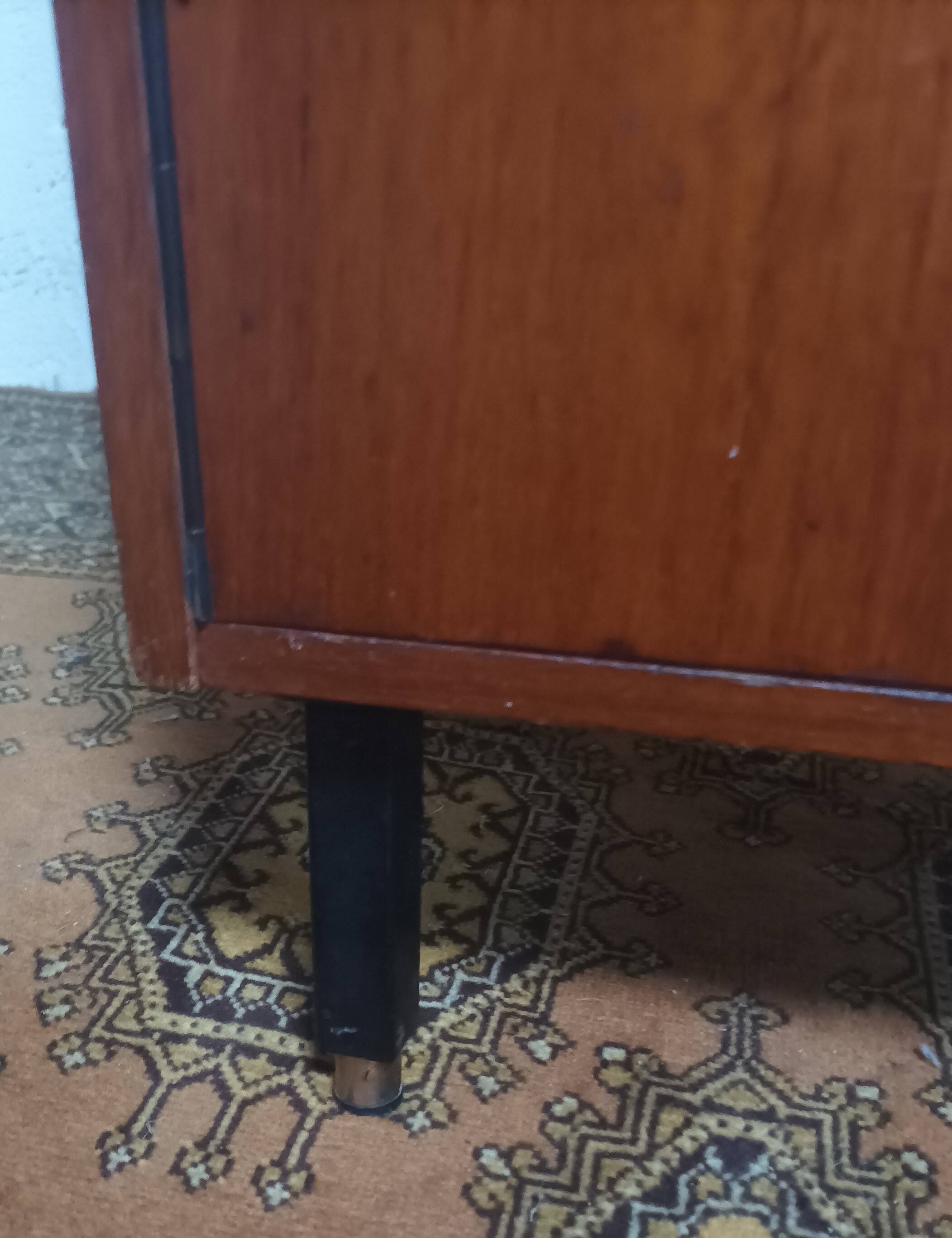 Rosewood shoe cabinet, 1950