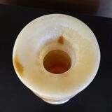 White marble vase