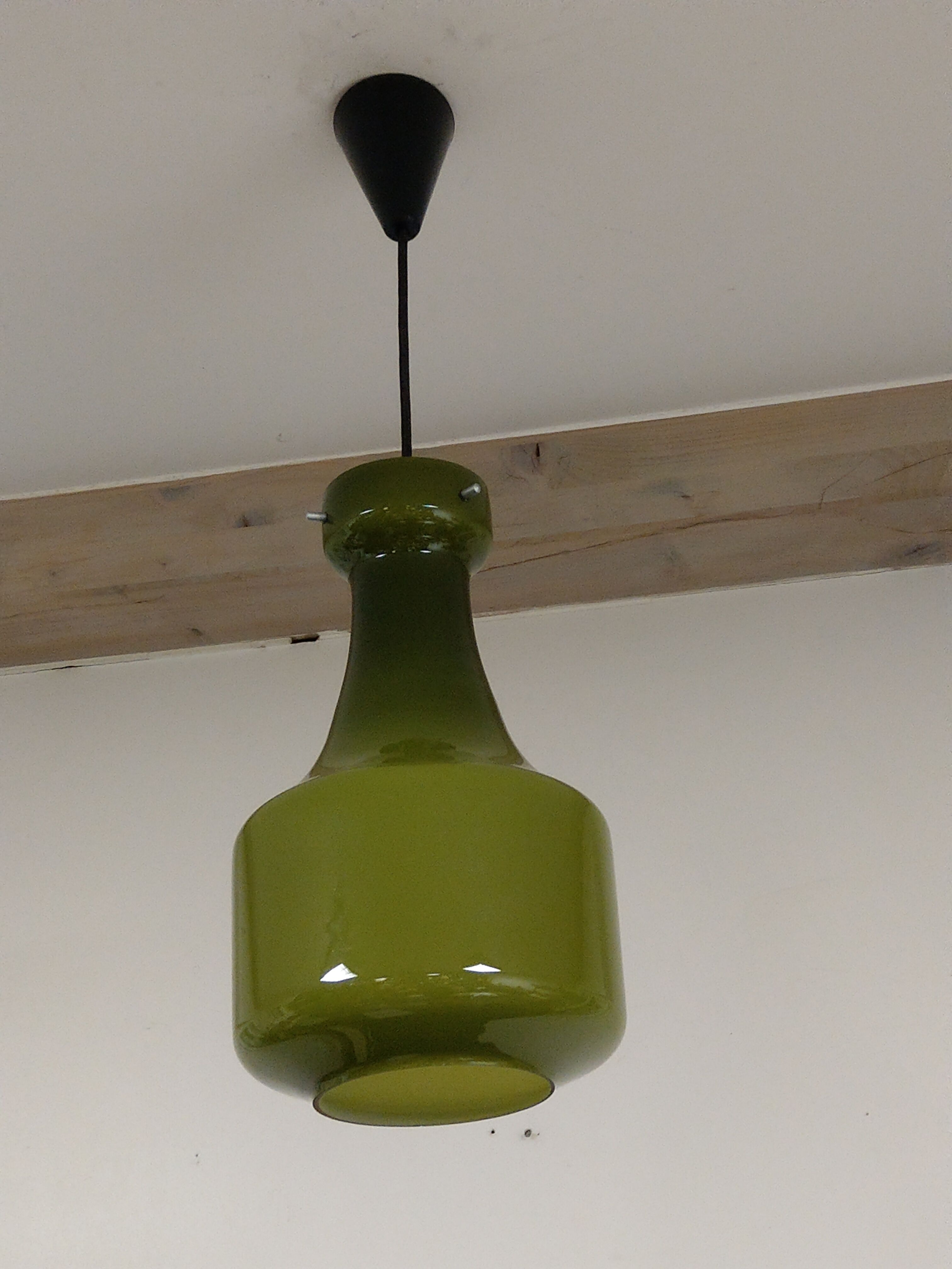 Opaline Targetti hanging lamp