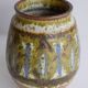 Mid-century modern art Danish pottery vase by Michael Andersen, 1960s